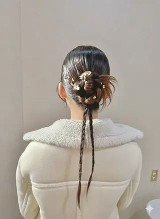 ロング ヘアアレンジ 💠 AYAKA💠のヘアスタイル