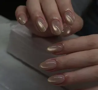 ネイル By moonネイル 🌷ワンホン/韓国風のネイルデザイン