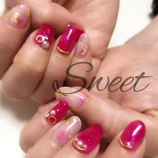 ネイル sweet 仲野陽子のネイルデザイン