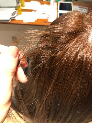 ミディアム 竹内 宏法のヘアスタイル