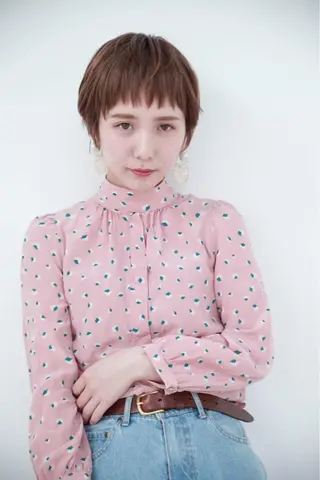 ショート カラー パーマ ヘアアレンジ メンズ キッズ ネイル マツエク・マツパ EnBlesS西宮 マンツーマン神道有基のヘアスタイル