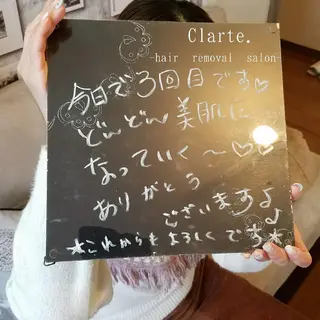 Clarte. クラルテのエステ・リラクイメージ