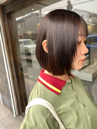 ミディアム 【髪質改善】 むかいみきのヘアスタイル