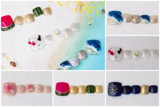 ネイル クレアラルーチェ studentサロンのネイルデザイン