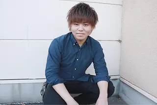 ミディアム メンズ soins de MaLilyのヘアスタイル