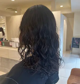 セミロング パーマ ボブ/ 似合わせ🥀原ちひろのヘアスタイル