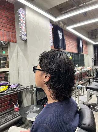 パーマ 門岡 一沙のヘアスタイル