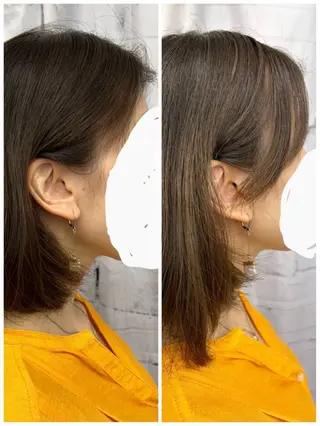 ミディアム HORI 　tのヘアスタイル