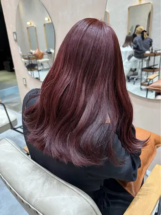 ロング カラー ヘアアレンジ 越後 遥/ 透明感カラー🪞🤍のヘアスタイル