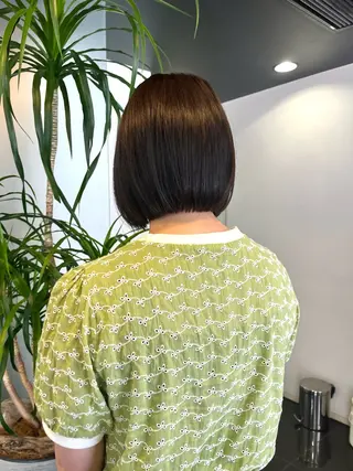 ミディアム 髪質改善・縮毛・ 艶髪カラー　Maruのヘアスタイル