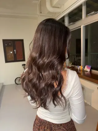ロング ミディアムレイヤー/ 艶カラーNorikaのヘアスタイル