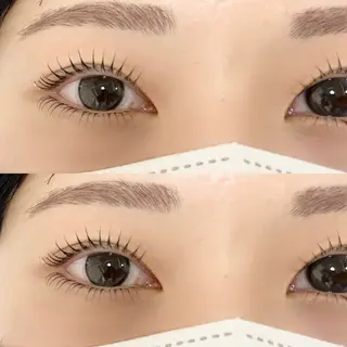 マツエク・マツパ NANA HARUKAのマツエク・マツパデザイン