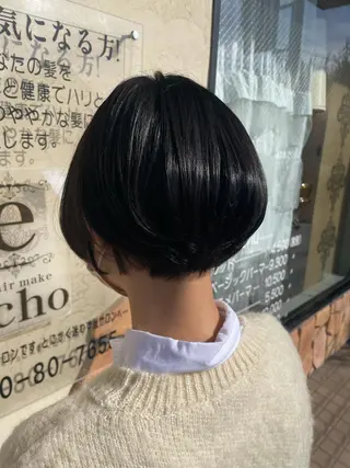 ショート hair make echo滿木あい花のヘアスタイル