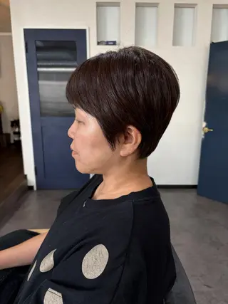 ショート 鳥居 叶夢のヘアスタイル