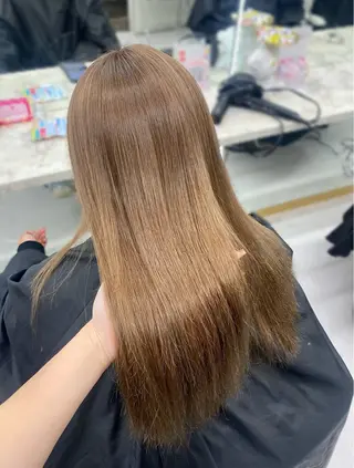 ロング カラー 🖤韓国･網紅 KOYUKI🖤のヘアスタイル