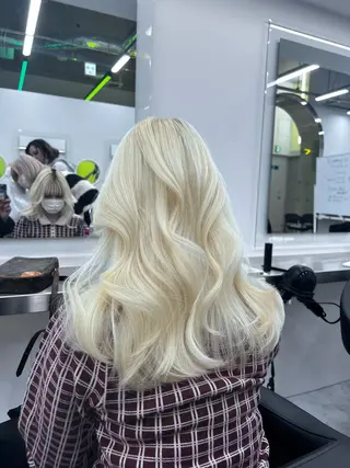 ミディアム カラー ヘアアレンジ メンズ ブリーチなし透明感 カラー/MISANOのヘアスタイル