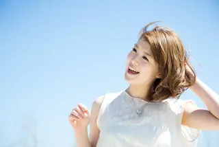 ミディアム パーマ 頭皮ケア&髪質改善 美容室Atomのヘアスタイル