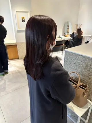 ミディアム 和田 あおいのヘアスタイル