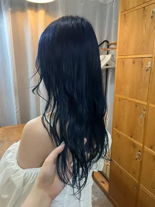 ロング カラー riko .のヘアスタイル