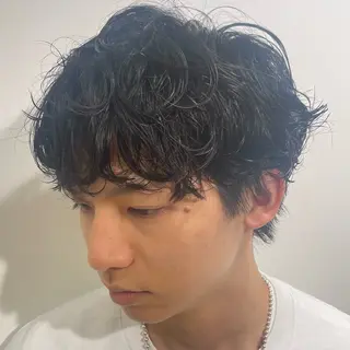 ショート パーマ メンズ 【吉祥寺】ショート/ レイヤーボブ/ryoのヘアスタイル