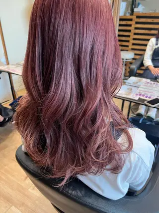 カラー 早川 真幸のヘアスタイル