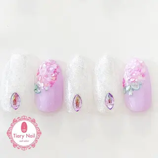 ネイル tiarynail K K🐼のネイルデザイン