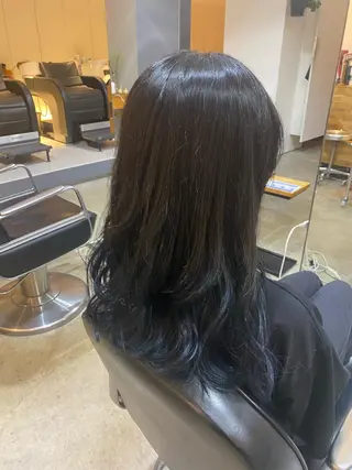 ミディアム カラー 福島 優夢のヘアスタイル