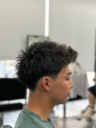 ショート パーマ メンズ 🌴メンズ特化🌴 坂本七星のヘアスタイル