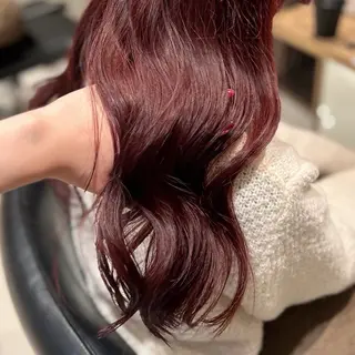 カラー サラ艶/韓国ヘア ︎🌟璃奈 (ﾘﾅ)のヘアスタイル