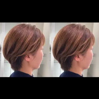 ショート カラー 【20時〜22時】 KENのヘアスタイル