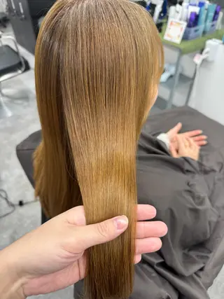 ミディアム 髪質改善メニュー 長井 美佐子のヘアスタイル