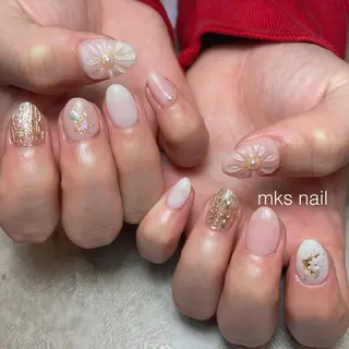 ネイル mks＊nail //  枚方長尾のネイルデザイン