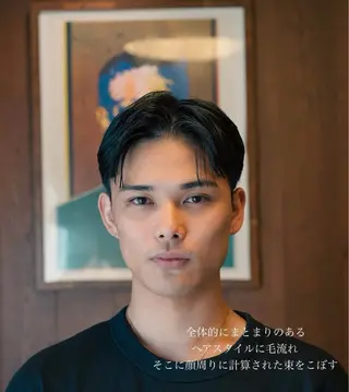 パーマ メンズ メンズ似合わせ タチカワユウキのヘアスタイル