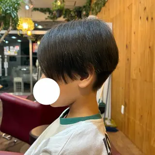 メンズ キッズ 足立 千咲のヘアスタイル