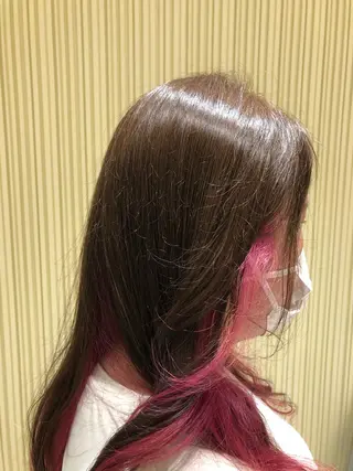 ロング カラー 野村 ゆいのヘアスタイル