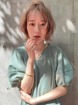 ショート カラー か ほのヘアスタイル