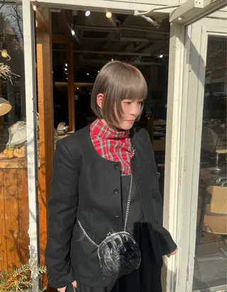 ショート カラー Junmi/ﾁｶｼﾂ /堀江のヘアスタイル