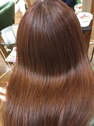 ミディアム カラー SHIORI💜口コ ミNo.1艶カラーのヘアスタイル