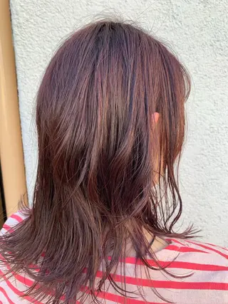 セミロング 柴田 陽平のヘアスタイル