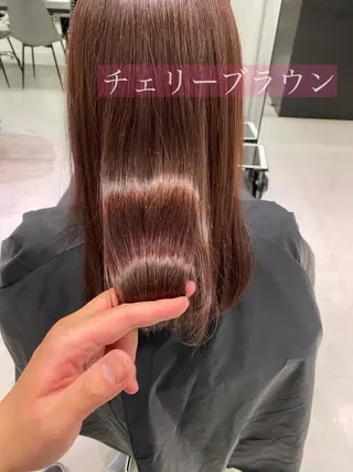 ミディアム カラー 似合わせ専門美容師 なかじまのヘアスタイル