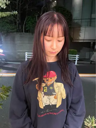 ロング カラー ｔｏ ｋｉのヘアスタイル