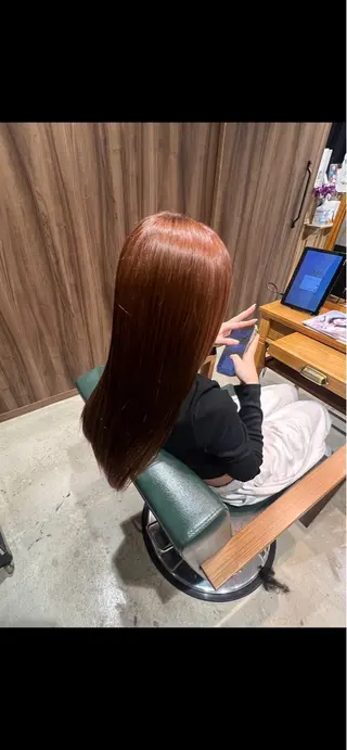 ロング 空 龍之介　　カラー 特化/レイヤーカットのヘアスタイル