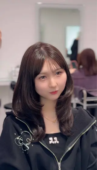 セミロング 💖海外girl💖 レイヤー/MEARIのヘアスタイル