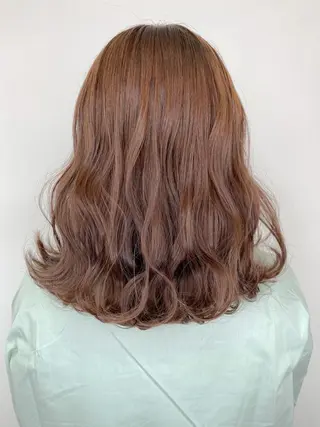 ミディアム カラー 【透明感、艶髪】西村 有司のヘアスタイル