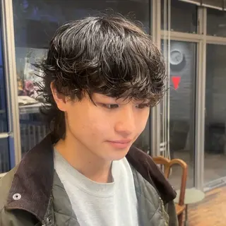 パーマ メンズ 【メンズ特化美容師】 RYO/梅田のヘアスタイル