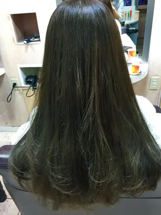 ショート ミディアム セミロング ロング カラー 縮毛矯正×髪質改善 店長　DAITOのヘアスタイル