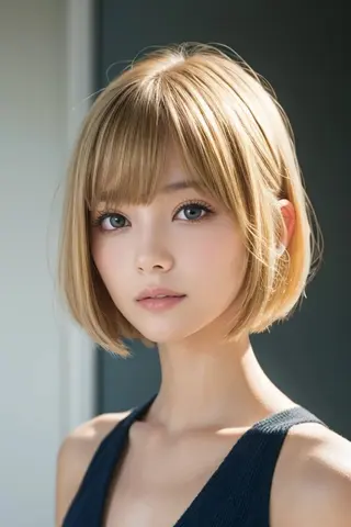 ショート カラー アートディレクター ワダヒサノリのヘアスタイル