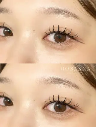 マツエク・マツパ ROSANNA Watanabeのマツエク・マツパデザイン