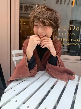 ショート カラー マルヤマ リナのマツエク・マツパデザイン