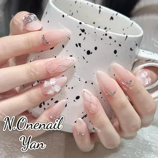 ネイル 長いだし/スカルプ/ パラシェルN.oneのネイルデザイン